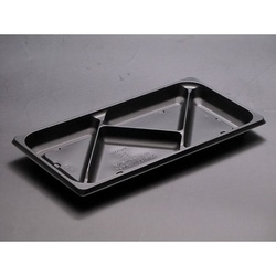 リスパック 饗膳 100中皿4 黒