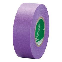 【廃番商品】マスキングテープ18mm×18m　紫　【ニチバン 建築用マスキングテープ ２５５１Ｈ−１８ １８ｍｍＸ１８ｍ（７巻入り）】