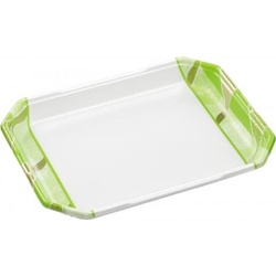 発泡トレー しゃぶしゃぶ4人浅LS 鮮彩緑 エフピコ