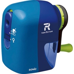 鉛筆削り　手動　トガリターン　ブルー