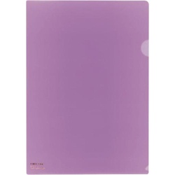 カラークリヤーホルダーＰＰ　Ａ４　藤５枚入