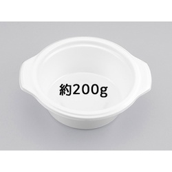 シーピー化成 どんぶり容器 BF-384 ホワイト 本体 発泡
