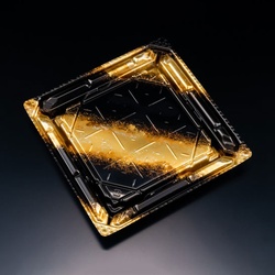 リスパック 寿司容器 バイオPS 美枠寿司 3-3B しょうえい金 本体