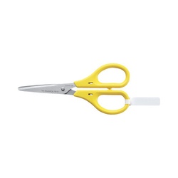 ハサミ　刃渡り４５ｍｍ　黄