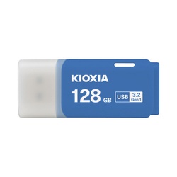 ＵＳＢキャップ式ブルー１２８ＧＢ