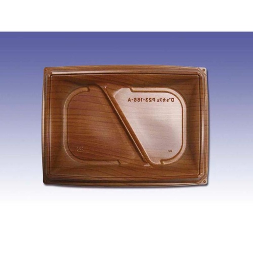 惣菜容器 D’sカフェP23-16S-A BW デンカポリマー