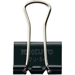 ダブルクリップ中口幅２５ｍｍ　１０個