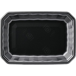 発泡トレー メガプレート20-28(30)平 エコ黒 エフピコ