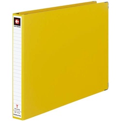データバインダーＴ型１１×１５　２２穴黄１０冊