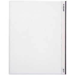 Ｍホルダー　ＰＰ　Ａ４縦　幅１０ｍｍ　乳白