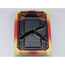 シーピー化成 弁当容器 BFNアルバ25-3 晶葉 本体 発泡