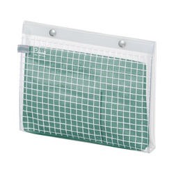 ツールペンケースピープＡ５　セージグリーン