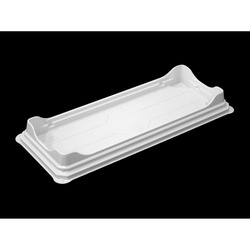 サンドイッチ容器 デリサンド10(20-8)PS2白 デンカポリマー