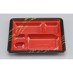 シーピー化成 弁当容器 BF弁当76-1 市松 本体