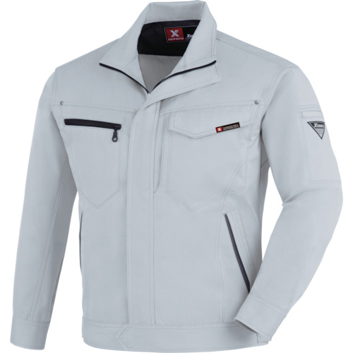 ジーベック ブルゾン１６２０ シルバーグレー 3L 1620223L