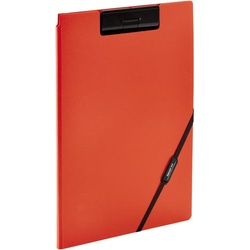 クリップファイル　Ａ４Ｅ　オレンジ　１０枚