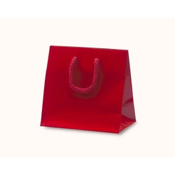 紙手提袋 1044 リトルバッグ ワイン ベルベ
