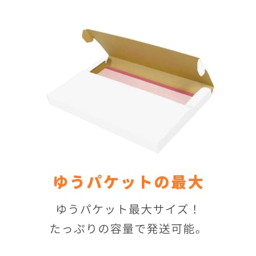 クロネコゆうパケット・クリックポスト・ゆうパケット】厚さ3cm