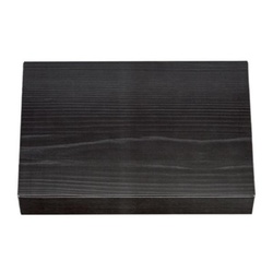 仕出し弁当容器 紙BOX一体型 80-55 黒木目 エフピコチューパ