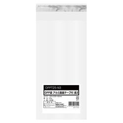 OPP袋シールあり 長3サイズ 0.025mm厚 100枚 今村紙工