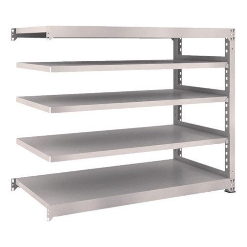 ＴＲＵＳＣＯ スチールラック Ｍ3型中量棚 1500×721×1200mm 5段 連結 ネオグレー M34575B