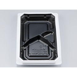 シーピー化成 弁当容器 BFNアルバ25-3 BW 本体 発泡