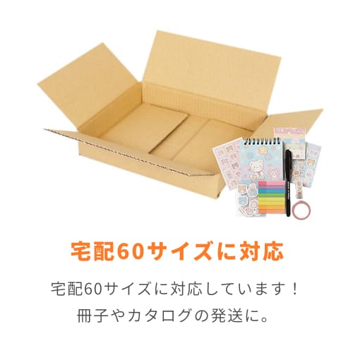 ストムエメラルダ 配送用ダンボール箱 薄型】宅配60サイズ・ダンボール箱（244×194×38mm） | ダンボール