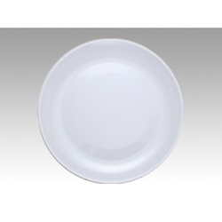 ニシキ 刺身容器 丸皿 D-30 白 本体