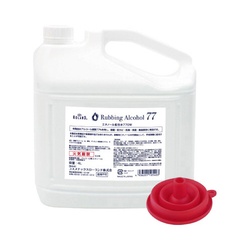消毒用アルコール除菌液７７　４Ｌ
