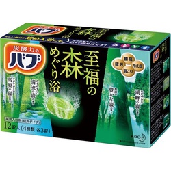 バブ　至福の森めぐり浴　１２錠入：４種類×各３錠