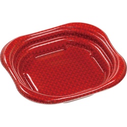 惣菜容器 MFP優デリ14-13(29)クロスD赤 エフピコ