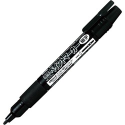 ペイントマーカー　細字　黒　１０セット
