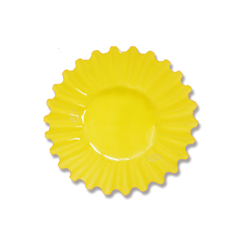 【廃番商品】ナニワ紙工 フィルムケース PETカップケース 7F パステルイエロー 1本(500枚入)