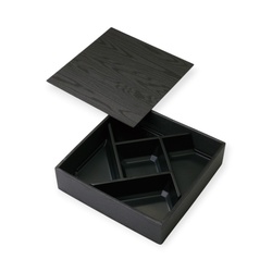 折箱 HW-60K(45) 黒焼杉黒 落蓋セット アクタ