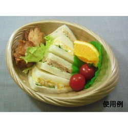 中央化学 軽食容器 CF ザル-21 BR 本体