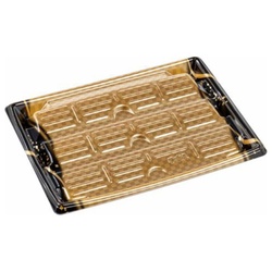 発泡トレー MTD32-24ヨコ 本体 波格子金 エフピコ