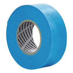 【廃番商品】マスキングテープ21mm×18m　青　【ＴＲＵＳＣＯ マスキングテープ（ガラス用） ２１ｍｍＸ１８ｍ ６巻入】