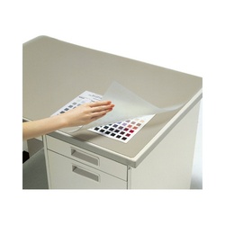 デスクマット軟質つや消Ｗ下敷付　９８７×６８７ｍｍ