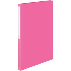ＰＰフラットファイルポジティ　Ａ４縦　桃　５０冊