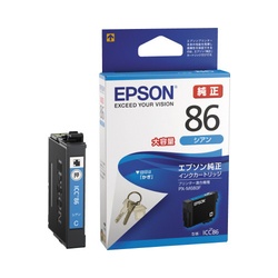 純正インク　ＩＣＣ８６　シアン