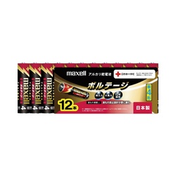 アルカリ乾電池　ボルテージ　単４　１２本入