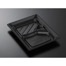 中央化学 弁当容器 CT みちる K23-18L BK 本体