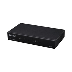 Ｇｉｇａスイッチ　８ポート　電源外付　金属筐体