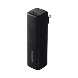 モバイルバッテリーＡＣ一体５０００ｍＡｈＣ１黒
