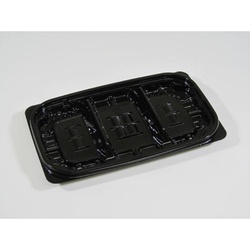 惣菜容器 バイオカップ ガード 300B3S 黒 リスパック