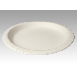 ペーパーウェア 紙皿 ナチュラルパルププレート26cm