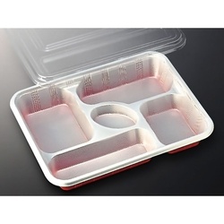 仕出し弁当容器 DX 仕切 R-4-N ト付 中央化学