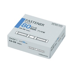 ファスナーブリキ製　足長さ３６ｍｍ　１００本