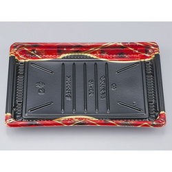 惣菜容器 BFデリスタ23-16 絹小町赤 本体 シーピー化成