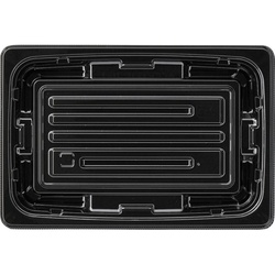 惣菜容器 APプレイン 17-11 ST エコ黒 エフピコ